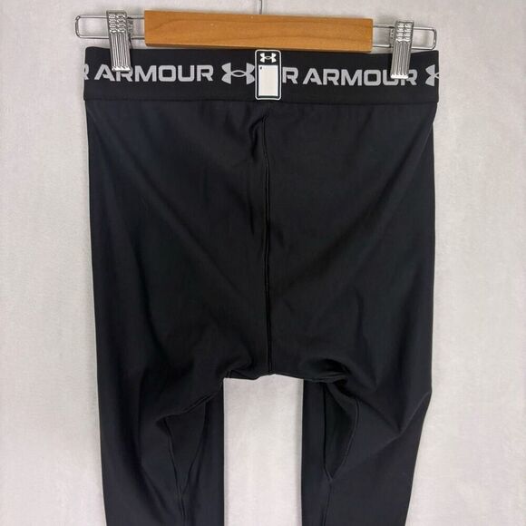 Under Armour Men's Black Compression Leggings Size Medium - Picture 9 of 13